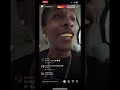 ASAP ROCKY Instagram Live (SNIPPET) 06/24