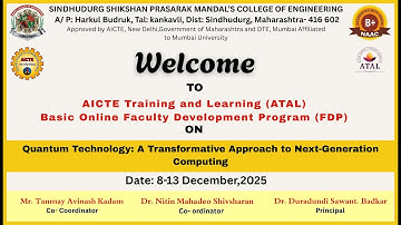 DAY 4 ATAL FDP On  Quantum Technology  A Transformative Approach to Next Generation Computing