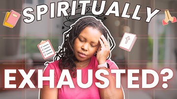 You’re Not Lazy—You’re Spiritually Exhausted (Here’s the Real Reason)