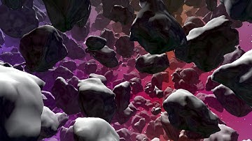 Asteroid Field with Voxel Editing