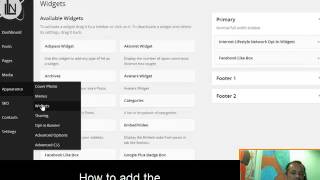 ILNBlogWorx How to add the Categories widget to the Blog Sidebar