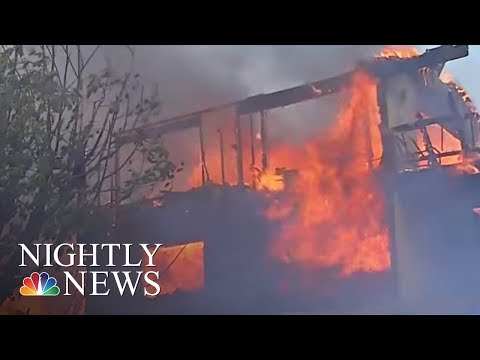 Massive L.A. Wildfire Grows As Governor Declares State Of Emergency | NBC Nightly News