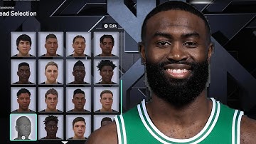 Jaylen Brown Face Creation NBA 2K26