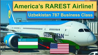 Flying America’s RAREST Airline in BUSINESS CLASS from Uzbekistan! screenshot 2