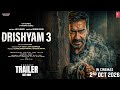 Drishyam 3 : Concept Trailer | Ajay Devgan | Akshaye Khanna | Tabu | Paresh Rawal | 2 October 2026