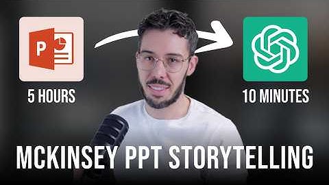 Storytelling in PowerPoint using AI: The McKinsey Method