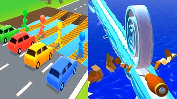 Shape-shifting VS Spiral Roll Android iOS Mobile Gameplay Walkthrough Ep 1