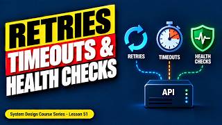 Lesson-51 | Retries, Timeouts & Health Checks: The Reliability Trio Every API Needs | System Design