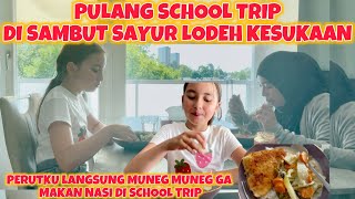 KU MASAKKAN SAYUR LODEH MAKANAN FAVORITE UNTUK MENYAMBUT KEDATANGAN MBAK MIRE DARI SCHOOL TRIP