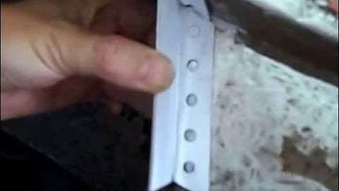 MGB GT inner step sill end plate repair