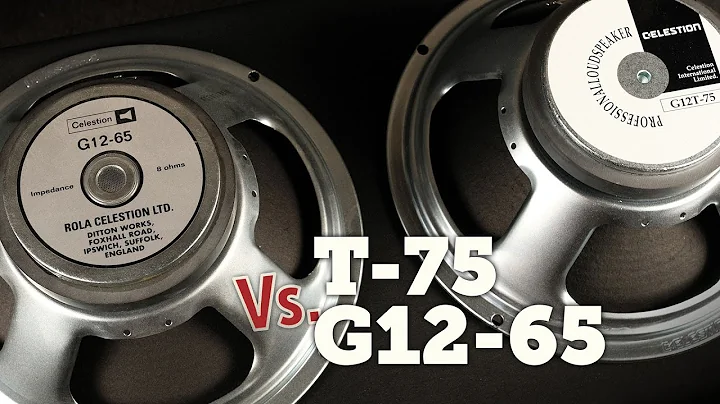 Celestion G12t-75 Vs G12-65 Shootout