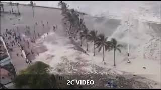 Terrible tsunami in Thailand | Ужасное цунами в Тайланде