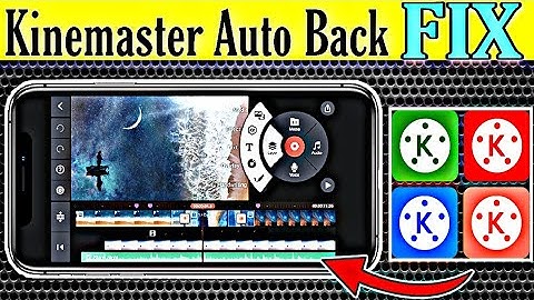 Kinemaster Auto Back Problem || Kinemaster Automatically Back Problem Solve Fix Exit ✔