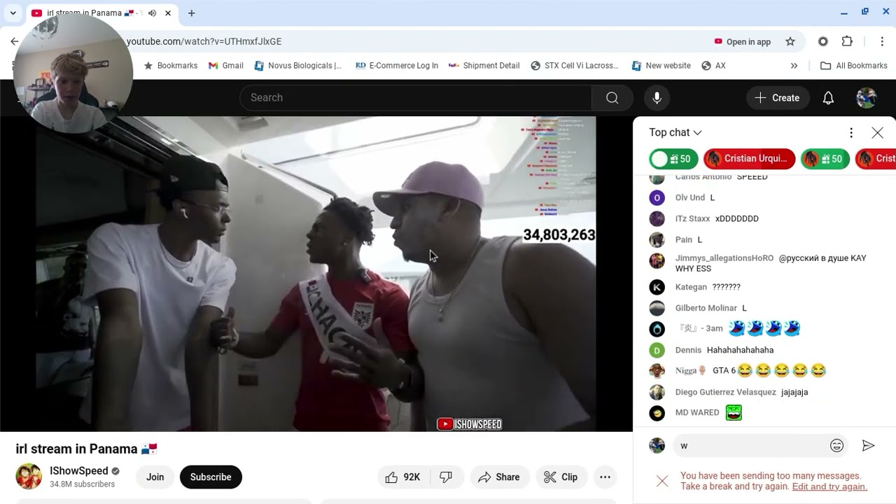 how speed live in panama