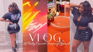 WEEKEND VLOG: LIL BABY CONCERT | SHOPPING | BRUNCH