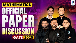 GATE Mathematics Paper Analysis 2025 | Discussion &amp; Solution