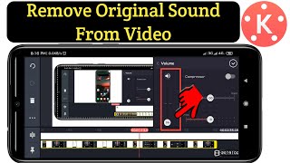 How to remove Original Sound and Replace with another by Kinemaster screenshot 5