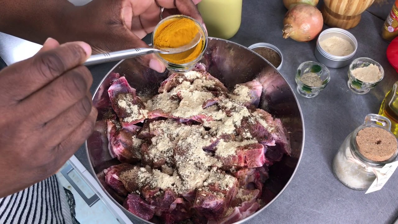 Comment Faire La Viande De Chèvre /tabat Au Four