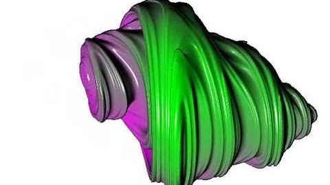 4D Julia Fractal - 4D Camera Move 2