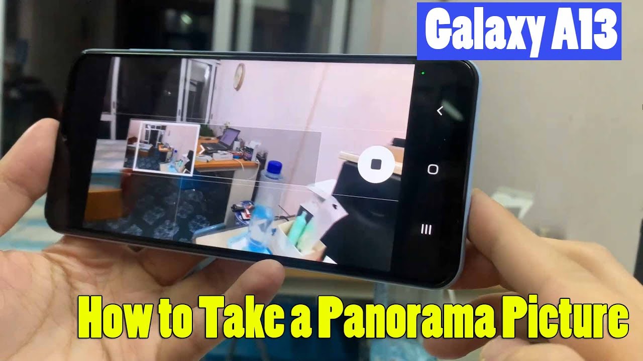 Samsung Galaxy A13: How to Take a Panorama Picture - YouTube