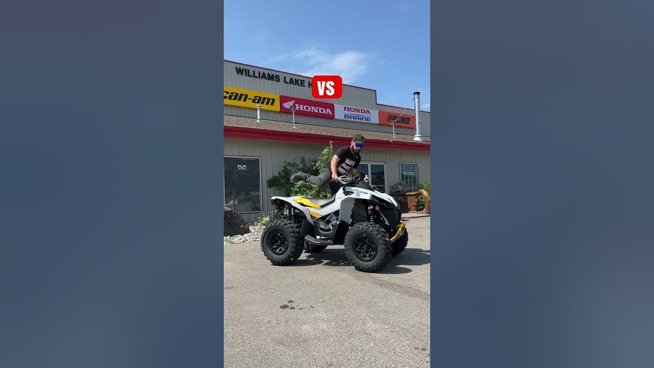 CanAm Renegade 1000R vs Outlander 1000R Sound Comparison / What Do TOU