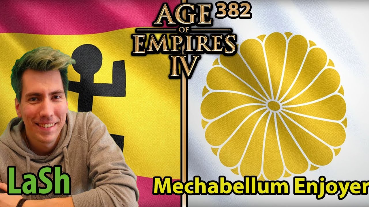 Low Eco - LaSh (Malier) vs Mechabellum Enjoyer (Japaner) - Age of Empires 4 - Cast 382