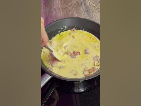 Когда попробуешь этот рецепт, Карбонару будешь готовить только так🍝 ...