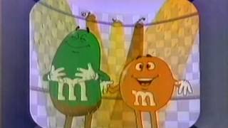 マース『M&M'Sミルクチョコレート』 CM 1990/01