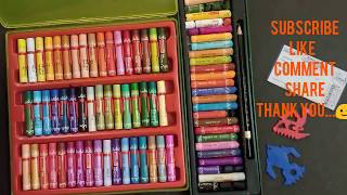 Camlin DRAWING KIT WITH OIL PASTELS 50 SHADES SET FOR  STUDENTS - ART SET