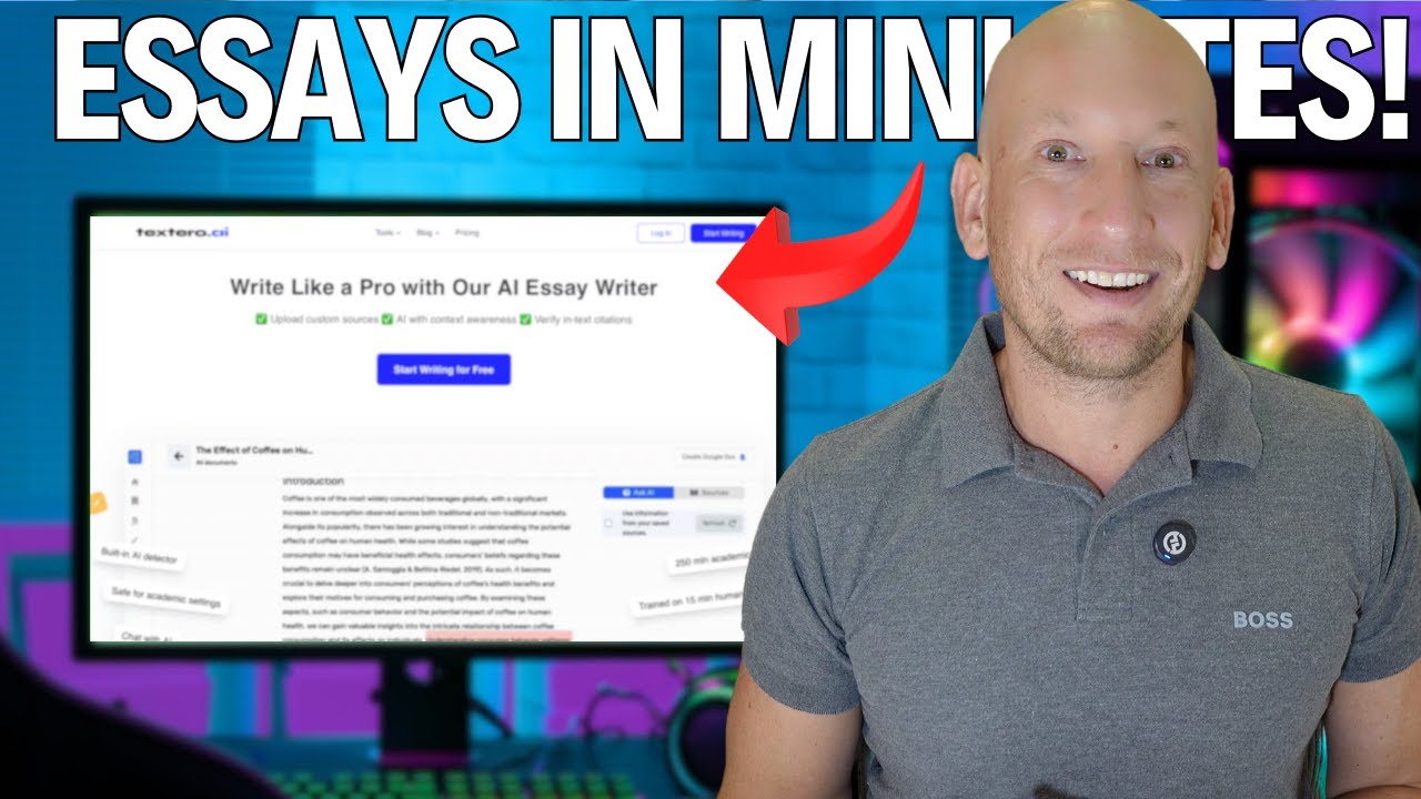 Textero AI Review: This AI Does It All - Essays, Citations, Plagiarism Checks!