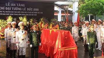 Lễ an táng nguyên Chủ tịch nước – Đại tướng Lê Đức Anh | Truyền hình trực tiếp