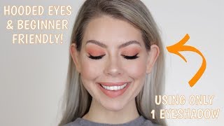 QUICK & EASY 1 EYESHADOW TUTORIAL FOR EVERYDAY | BrittanyNichole