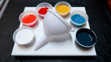 Funnel Pour Painting Technique for Beginners