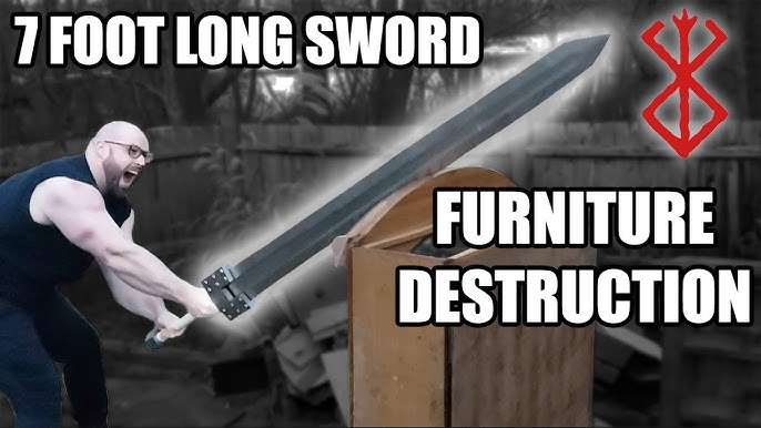 How to make The Dragon Slayer! Guts' Weapon from Berserk! 