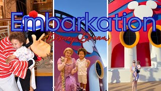 Disney Dream Embarkation Day | Port Everglades, Ship Tour & Stateroom Net Worth