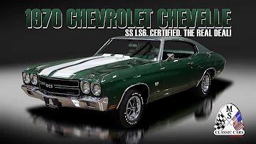 1970 Chevrolet Chevelle SS LS6 The Real Deal