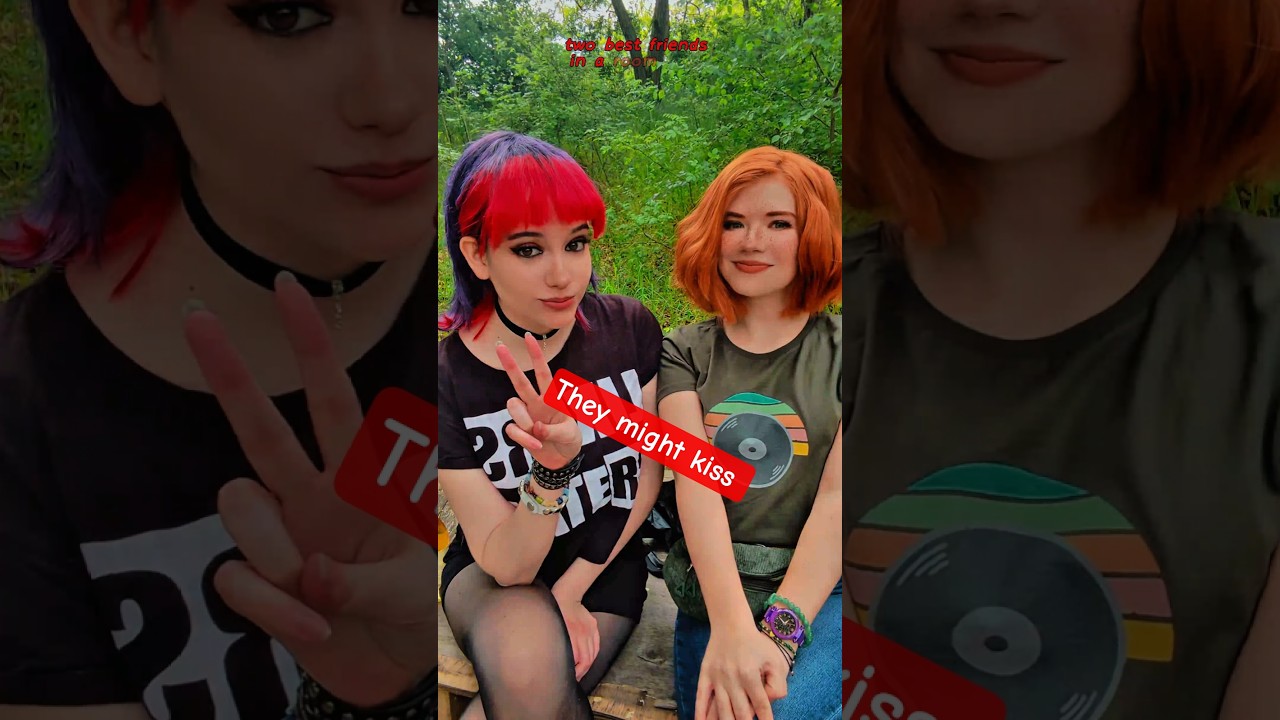 They might kiss | Nora & Swann @nikkihatsunecosplay Lost Records #cosplay #shorts