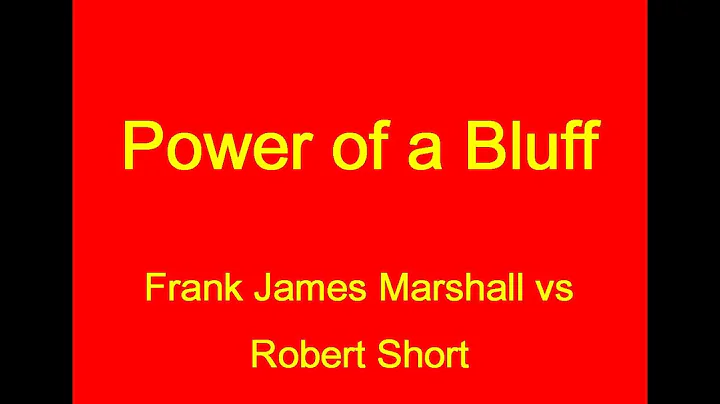 Frank James Marshall vs Robert Short - Montreal 1894