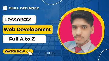Web development second#2 lesson Urdu and Hindi for |#skillbeginner
