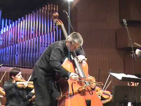 J. Haydn - concerto in C major (3rd mov) - Boo Paradik double bass / live 2005