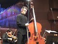 J. Haydn - concerto in C major (3rd mov) - Božo Paradžik double bass / live 2005