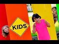 Nursery rhyme hide and seek song with sign post kids