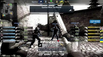IEM Katowice 2018 Europe Closed Qualifier: Na`Vi vs Epsilon - map1: de_cbble