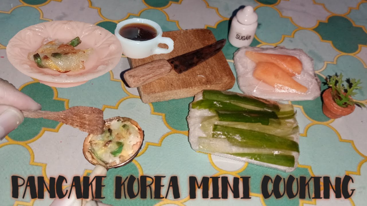 PAJEON MINI  REAL COOKING MASAK  MASAKAN  MINI  YouTube