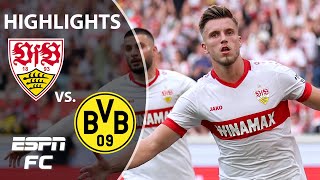 Thumbnail for VfB Stuttgart vs. Borussia Dortmund | Bundesliga Highlights | ESPN FC