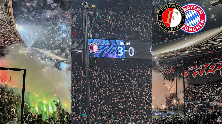 Feyenoord Fans Create an Unreal Atmosphere vs Bayern Munich! | De Kuip Erupts in Absolute Madness