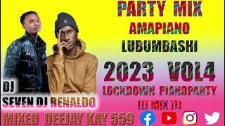 PARTY MIX AMAPIANO LUBUMBASHI VOL4 | DJ SEVEN VS DJ RENALDO | AGRESSIVO RJ KANIERA SAMARINO | DJ KAY