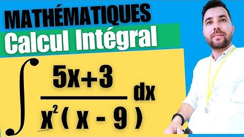 Calcul intégral d