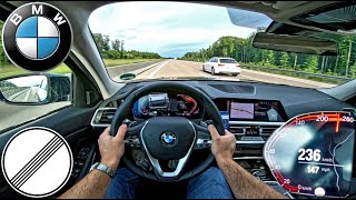 BMW 320i G20 184 HP | German Autobahn |  0-100 km/h & 100-200km/h | Test Drive