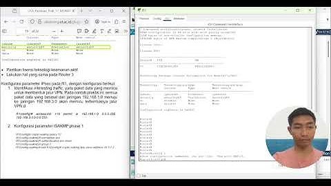 Praktikum tugas 2 Keamanan Jaringan STSI4404 - Konfigurasi VPN Site to Site